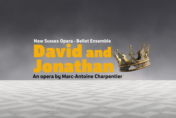 Charpentier's David and Jonathan with a floating crown