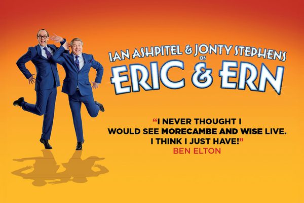 Ian Ashpitel and Jonty Stephens as Eric and Ern.