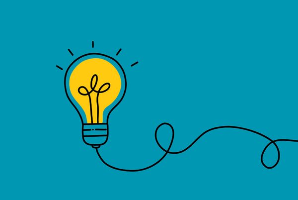 An illustration of a lightbulb.
