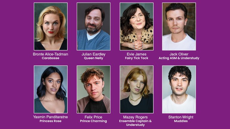 The cast of Sleeping Beauty