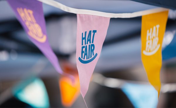 Colourful Hat Fair bunting