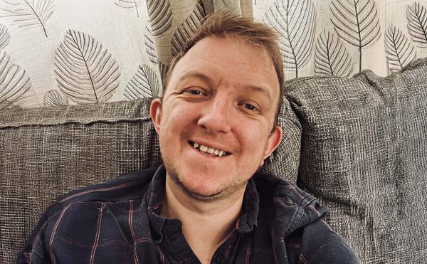 Dan Harris, Hospitality and Social Enterprise Manager, dark shirt