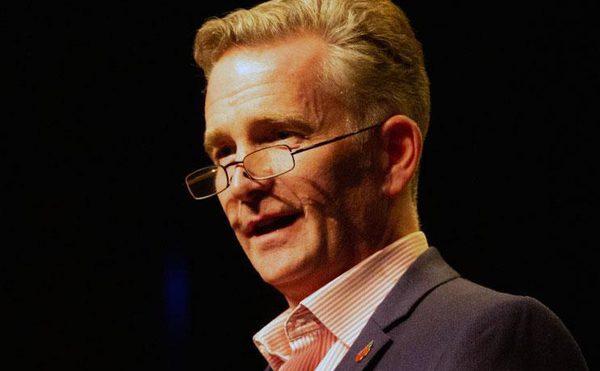 Iain Steel, Board Member, shirt and blazer, glasses