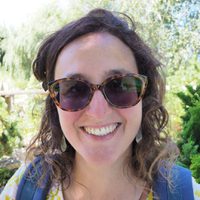 Valerie Skaf, People and Policies Manager, yellow top, sunglasses